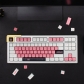 EVA 08 104+34 XDA profile Keycap PBT Dye-subbed Cherry MX Keycaps Set Mechanical Gaming Keyboard